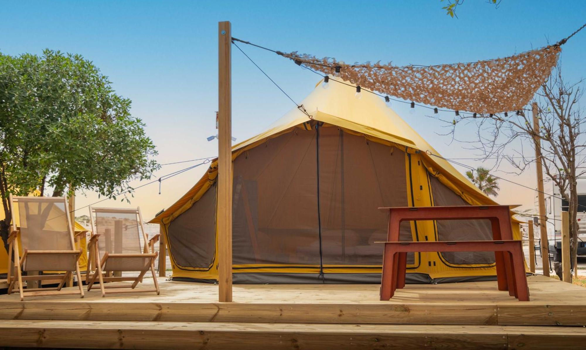 ホテル Glamping Camp ファロ エクステリア 写真