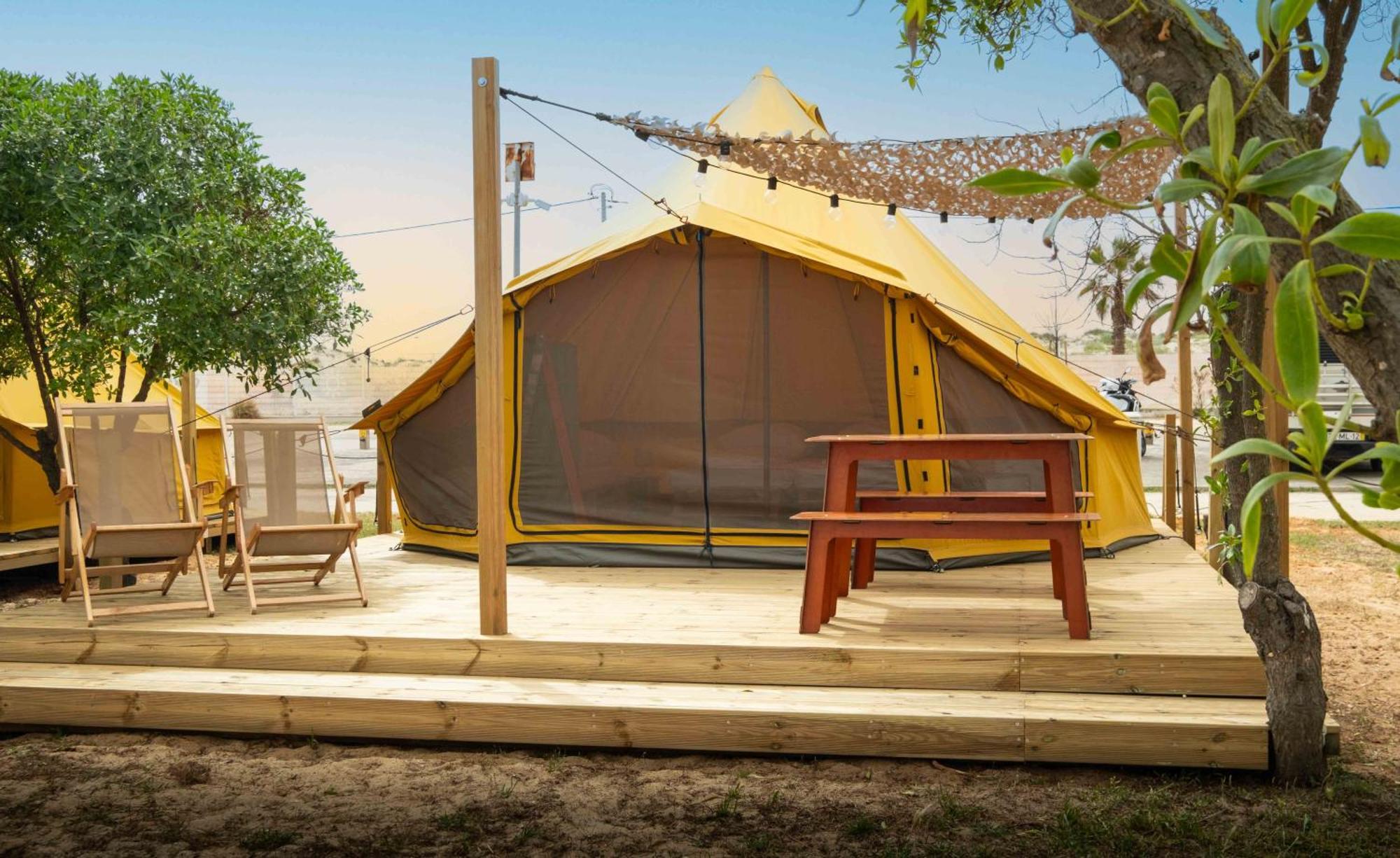 ホテル Glamping Camp ファロ エクステリア 写真