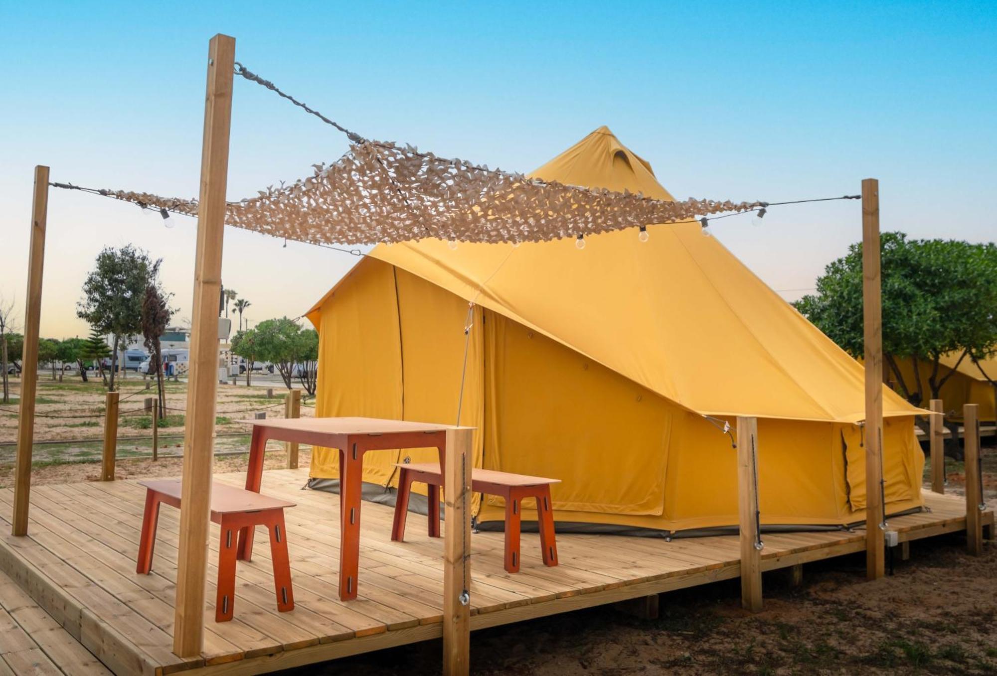 ホテル Glamping Camp ファロ エクステリア 写真