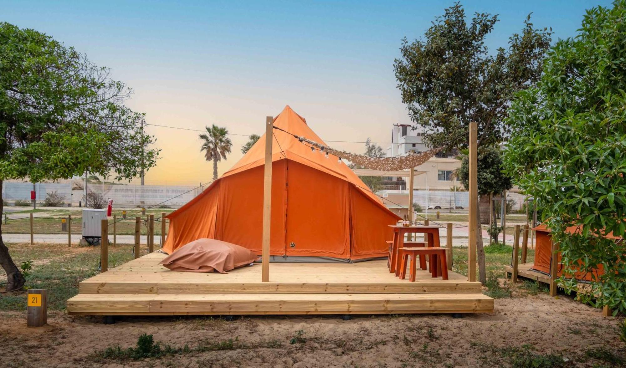 ホテル Glamping Camp ファロ エクステリア 写真