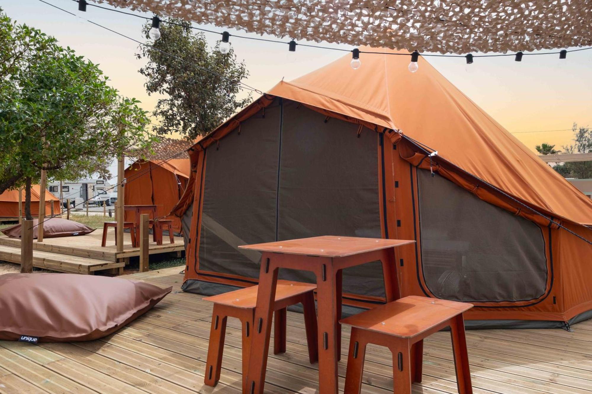 ホテル Glamping Camp ファロ エクステリア 写真