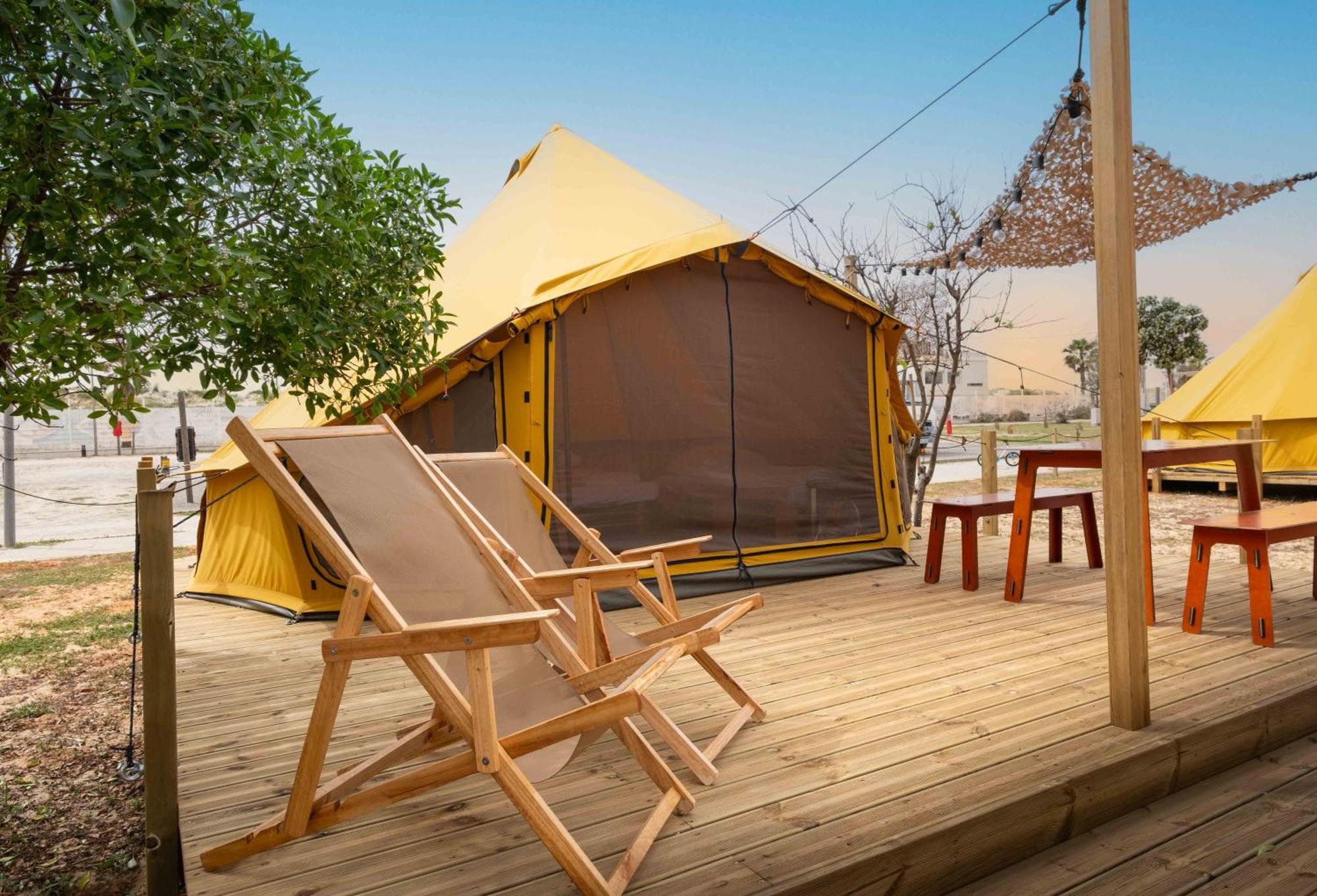 ホテル Glamping Camp ファロ エクステリア 写真