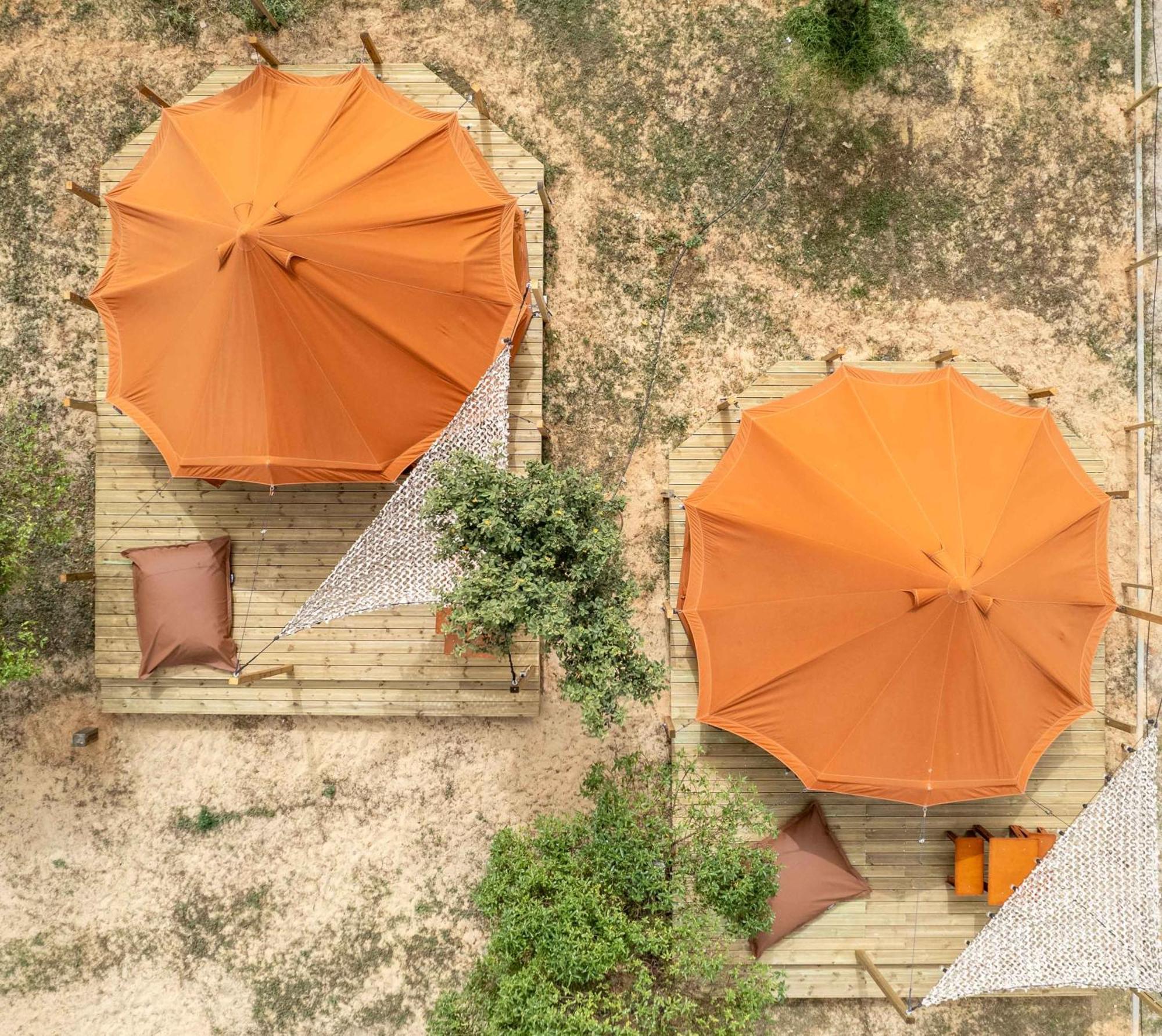 ホテル Glamping Camp ファロ エクステリア 写真